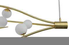 Подвесная люстра Indigo Flusso 11025/7P Gold V000231