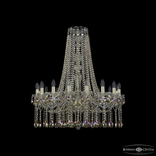 Подвесная люстра Bohemia Ivele Crystal 1413/16/300/h-93 G R801