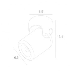 Спот Arte Lamp A3316PL-1WH