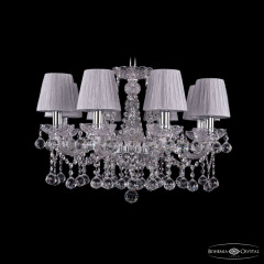 Подвесная люстра Bohemia Ivele Crystal 1413/8/200 Ni Balls SH6
