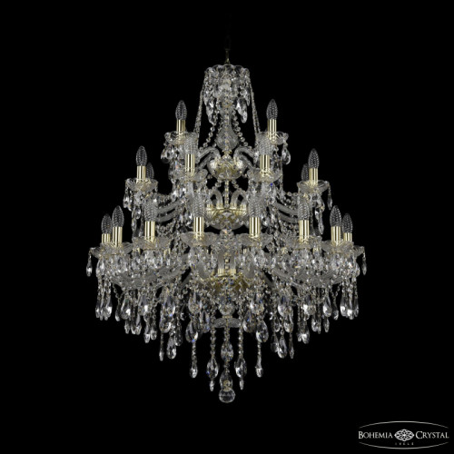 Подвесная люстра Bohemia Ivele Crystal 1415/16+8+4/300/3d G