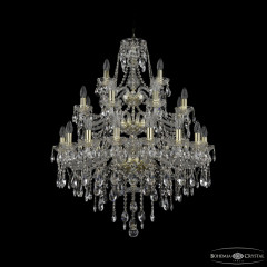 Подвесная люстра Bohemia Ivele Crystal 1415/16+8+4/300/3d G