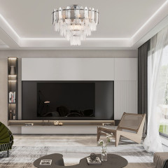 Потолочная люстра Arte Milano Sorrento 371309/8/40/500 CR