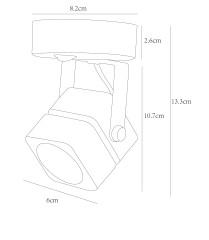 Спот Arte Lamp Misam A1315AP-1BK