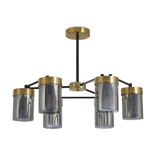 Люстра на штанге Freya Lora FR5432PL-06BBS