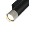 Настенный светильник iLedex Delta 2365-2 BK+SL