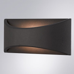 Уличный настенный светильник Arte Lamp Dino A8288AL-1BK