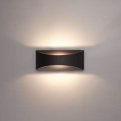 Уличный настенный светильник Arte Lamp Dino A8288AL-1BK