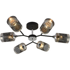 Люстра на штанге Reluce 01405-3.3-06B BK+CR