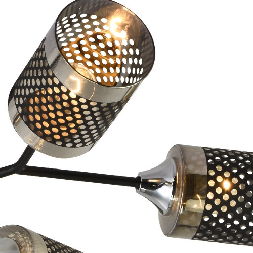 Люстра на штанге Reluce 01405-3.3-06B BK+CR