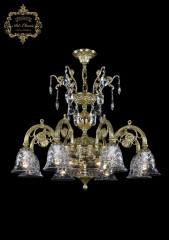 Подвесная люстра Art Classic 31.24.8.KR175SP.250IT.G.Sp.Clear.1B