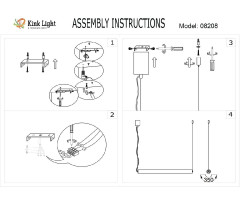 Подвесной светильник Kink Light Талия 08208-125,19