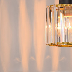 Люстра на штанге Illumico IL1305-5CPA-29 BK GD