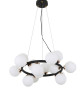 Подвесная люстра Lumina Deco Marsiada LDP 6033-15 BK+MD