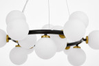 Подвесная люстра Lumina Deco Marsiada LDP 6033-15 BK+MD
