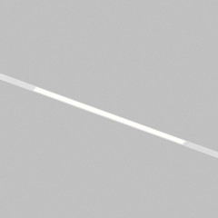 Трековый однофазный светильник Denkirs Simple Linear DK8205-WH