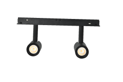 Трековый магнитный светильник iLedex Vision SMART 4822-005-D34-16W-40DG-BK