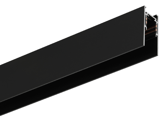 Шинопровод магнитный накладной iLedex Vision 4822-52/27-2000-BK