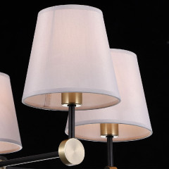 Люстра на штанге Illumico IL0394-5CSQ-24 BK AB CASTOR