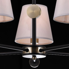 Люстра на штанге Illumico IL0394-5CSQ-24 BK AB CASTOR