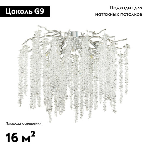 Потолочная люстра Odeon Light Banche 5004/8C