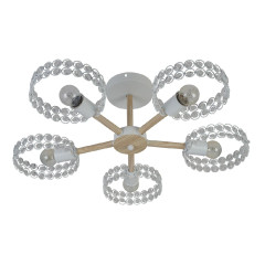 Люстра на штанге Escada Banjo 679/5P White