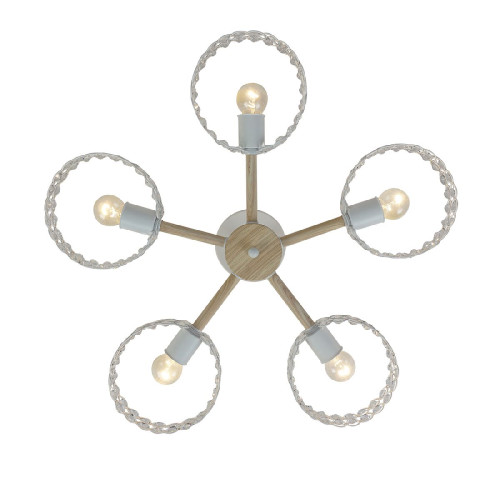 Люстра на штанге Escada Banjo 679/5P White