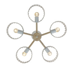 Люстра на штанге Escada Banjo 679/5P White