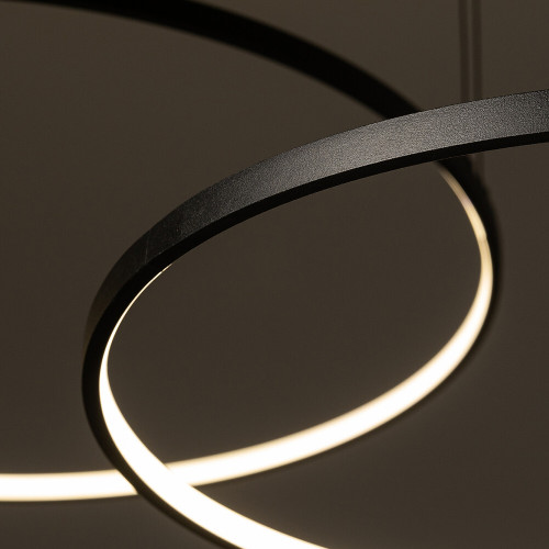 Подвесная люстра Nowodvorski Circolo Led Black 10867