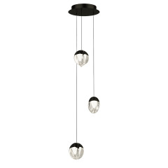 Подвесной светильник MD24001033-3A black/clear