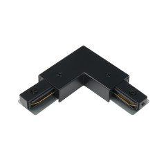 Коннектор угловой с вводом питания для однофазного шинопровода Myfar Accessories for Single MT0101-CLP-B