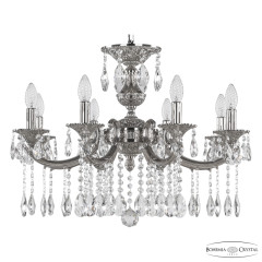 Подвесная люстра Bohemia Ivele Crystal Verona 72208/8/210 A Ni