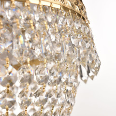 Потолочная люстра Bohemia Ivele Crystal 19011/55IV/LED-DIM G
