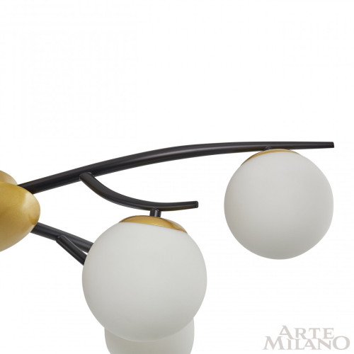 Потолочная люстра Arte Milano Neapolis 273408/9 BK/GD