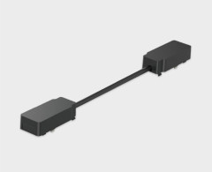 Коннектор гибкий угловой для магнитного шинопровода Italline IT09-9027 black
