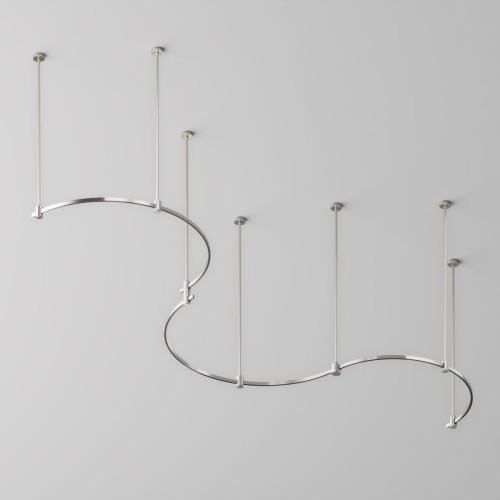 Шинопровод магнитный накладной/подвесной Maytoni Flarity TRX154-SR-D650-PT