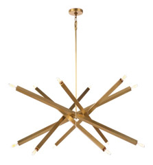 Подвесная люстра Milosh Tendence Madison 0793CL-12GD