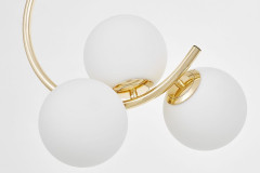 Подвесная люстра Lumina Deco Bonio LDP 7031-3 F.GD