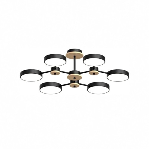 Люстра на штанге LED4U L3216-730 BK
