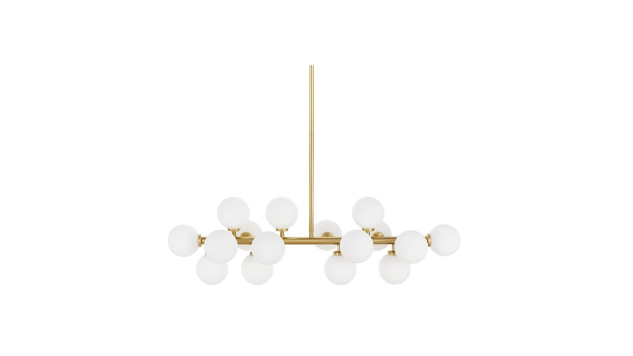 Люстра на штанге Lumina Deco Marsiada LDP 6033-16 MD