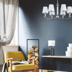 Люстра на штанге Kutek Rossano ROS-ZW-6(BN/A)