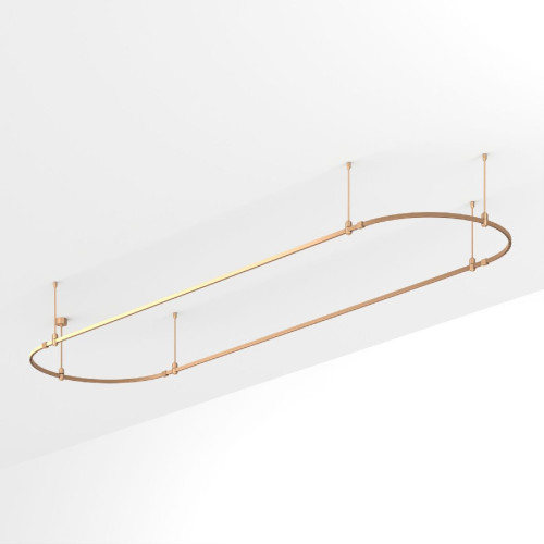 Трек Arlight ART-APRIORI-OVAL-ROD-400-4000x1000 (GD) 054529