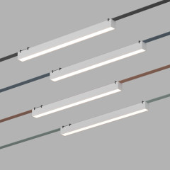 Трековый однофазный светильник Denkirs Belty linear DK5676-WH