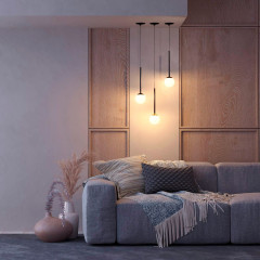 Подвесной светильник Arlight SP-BEADS-HANG-BUILT-T-R100-8W Warm3000 (BK, 180 deg, 230V) 056419