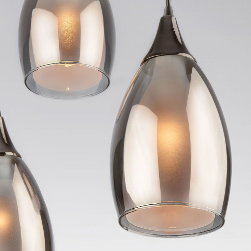 Подвесная люстра Eurosvet Cosmic 50085/3 черный жемчуг