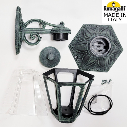 Уличный настенный светильник Fumagalli Anna E22.131.000.VXF1R