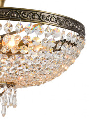 Люстра на штанге Natali Kovaltseva ROCOCO 81407/6C ANTIQUE