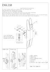 Настенный светильник Crystal Lux CLT 332-V2 CLT 332W4-V2 WH-WH