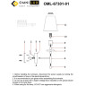 Бра Omnilux Abriola OML-67301-01