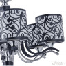 Подвесная люстра Arte Milano Florentia-4957 304957/6 Bk/Ni